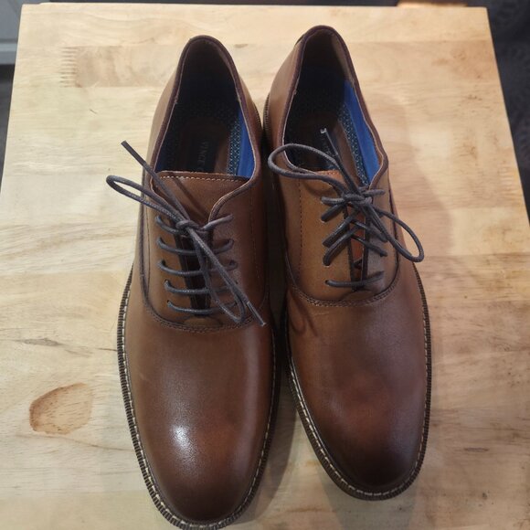 Vince Comuto Men's Lawson Oxford Cognac color size 9M NWT - Picture 4 of 10